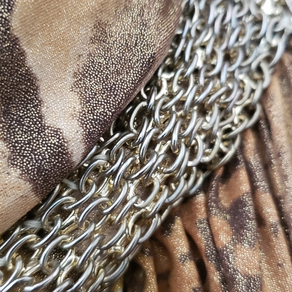 Halter dress with chain detail by Muse for Boston Proper. Size 4. - Picture 4 of 6